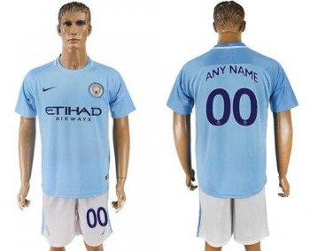 Manchester City Personalized Home Soccer Club Jersey