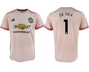 Manchester United #1 De Gea Away Soccer Club Jersey