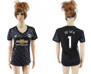 Manchester United #1 De Gea Away Soccer Club Jersey