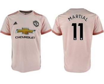 Manchester United #11 Martial Away Soccer Club Jersey