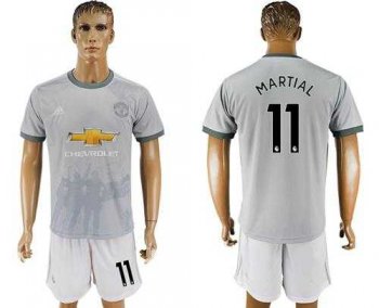 Manchester United #11 Martial Sec Away Soccer Club Jersey