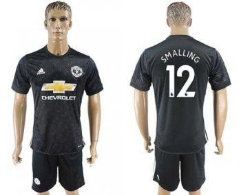 Manchester United #12 Smalling Away Soccer Club Jersey