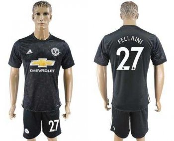 Manchester United #27 Fellaini Away Soccer Club Jersey