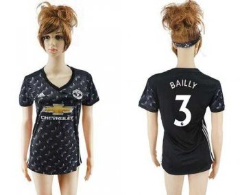 Manchester United #3 Bailly Away Soccer Club Jersey