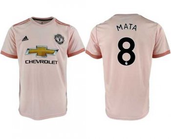 Manchester United #8 Mata Away Soccer Club Jersey