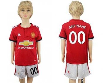 Manchester United Personalized Home Kid Soccer Club Jersey