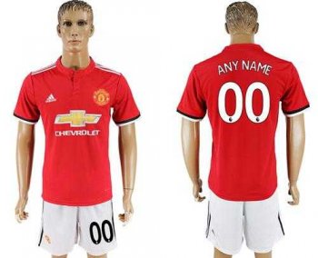 Manchester United Personalized Home Soccer Club Jersey