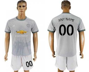 Manchester United Personalized Sec Away Soccer Club Jersey