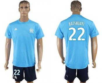 Marseille #22 Batshuayi Away Soccer Club Jersey