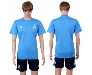 Marseille Blank Away Soccer Club Jersey