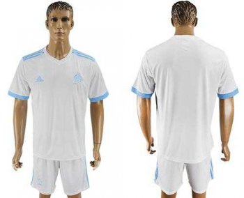 Marseille Blank Home Soccer Club Jersey