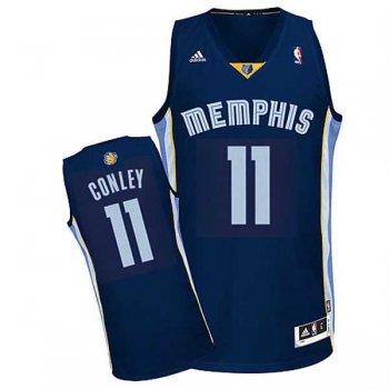 Memphis Grizzlies #11 Mike Conley Revolution 30 Swingman Road Jersey