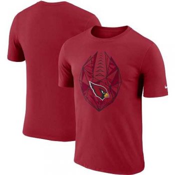 Men's Arizona Cardinals Nike Cardinal Fan Gear Icon Performance T-Shirt