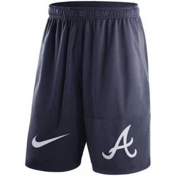 Men's Atlanta Braves Nike Navy Dry Fly Shorts