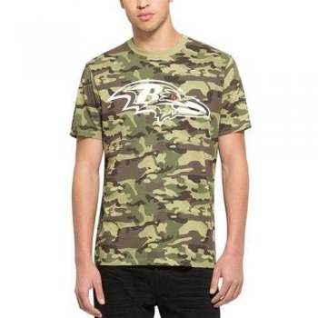 Men's Baltimore Ravens '47 Camo Alpha T-Shirt