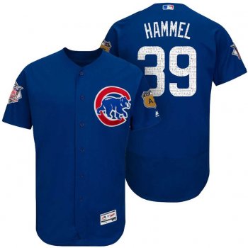 Men's Chicago Cubs #39 Jason Hammel 2017 Spring Training Flex Base Authentic Collection Stitched Baseball Jersey