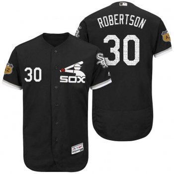 Men's Chicago White Sox #30 David Robertson 2017 Spring Training Cool Base Stitched MLB Jersey