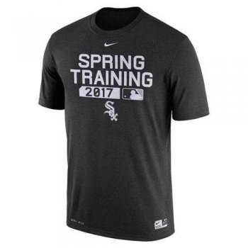 Men's Chicago White Sox Nike Black Authentic Collection Legend Team Issue Performance T-Shirt