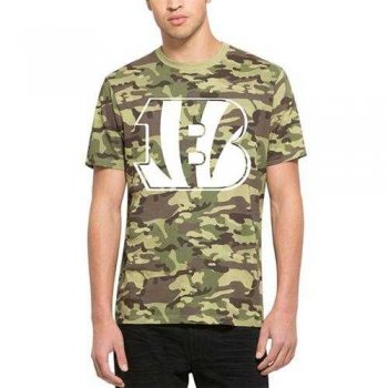 Men's Cincinnati Bengals '47 Camo Alpha T-Shirt