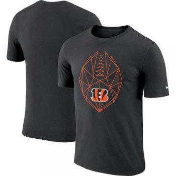 Men's Cincinnati Bengals Nike Black Fan Gear Icon Performance T-Shirt