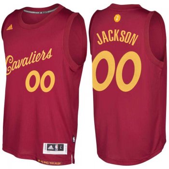 Men's Cleveland Cavaliers #00 Chris Andersen 2016 Christmas Day Burgundy NBA Swingman Jersey