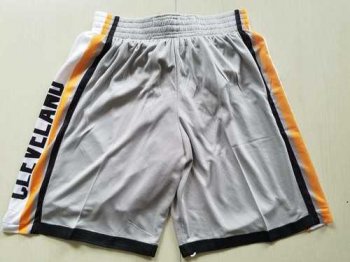 Men's Cleveland Cavaliers Nike Gray Swingman Basketball Shorts