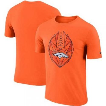 Men's Denver Broncos Nike Orange Fan Gear Icon Performance T-Shirt