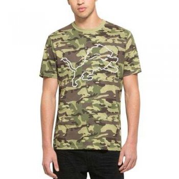 Men's Detroit Lions '47 Camo Alpha T-Shirt