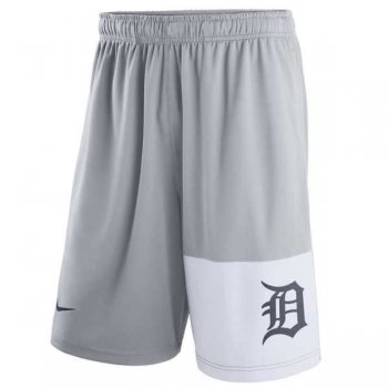 Men's Detroit Tigers Nike Gray Dry Fly Shorts