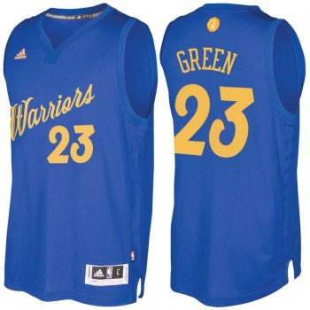 Men's Golden State Warriors #23 Draymond Green Royal 2016 Christmas Day NBA Swingman Jersey