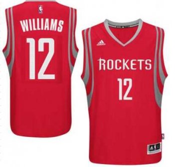 Men's Houston Rockets #12 Lou Williams adidas Red Swingman climacool Jersey