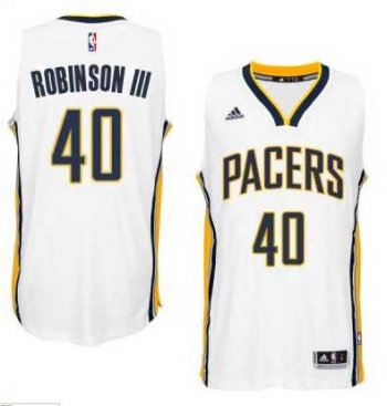 Men's Indiana Pacers #40 Glenn Robinson III adidas White Player Swingman Home Jersey