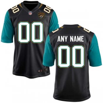 Men's Jacksonville Jaguars Nike Black Elite Custom Jersey