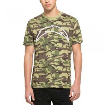 Men's Los Angeles Chargers '47 Camo Alpha T-Shirt