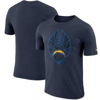 Men's Los Angeles Chargers Nike Navy Fan Gear Icon Performance T-Shirt