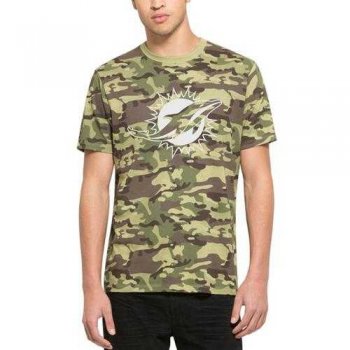 Men's Miami Dolphins '47 Camo Alpha T-Shirt