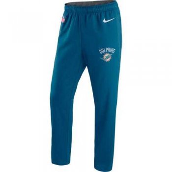 Men's Miami Dolphins Nike Aqua Circuit Sideline Performance Pants