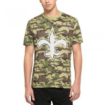 Men's New Orleans Saints '47 Camo Alpha T-Shirt