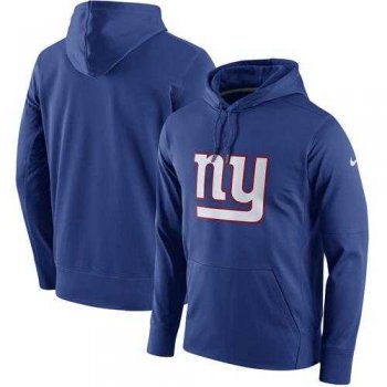 Men's New York Giants Nike Royal Circuit Logo Essential Performance Hoodie