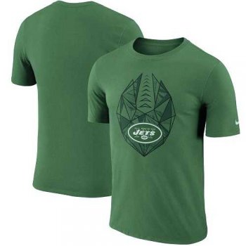 Men's New York Jets Nike Green Fan Gear Icon Performance T-Shirt