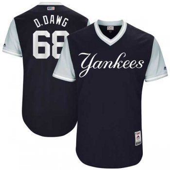 Men's New York Yankees #68 Dellin Betances D. Dawg Majestic Navy 2017 Little League World Series Players Weekend Jersey