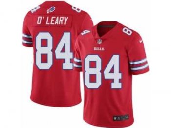 Men's Nike Buffalo Bills #84 Nick O'Leary Elite Red Rush NFL Jersey