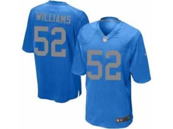 Men's Nike Detroit Lions #52 Antwione Williams Game Blue Alternate NFL Jersey