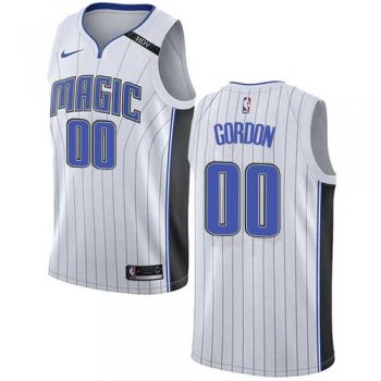 Men's Nike Orlando Magic #00 Aaron Gordon White NBA Swingman Association Edition Jersey