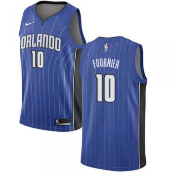 Men's Nike Orlando Magic #10 Evan Fournier Royal NBA Swingman Icon Edition Jersey