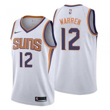 Men's Nike Phoenix Suns #12 T.J. Warren White NBA Swingman Association Edition Jersey