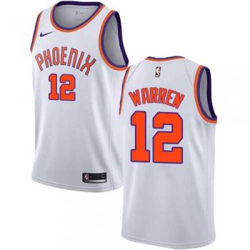 Men's Nike Phoenix Suns #12 T.J. Warren White NBA Swingman Association Edition Jersey