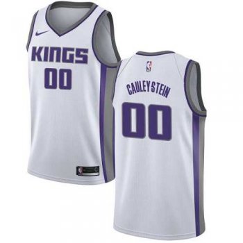 Men's Nike Sacramento Kings #00 Willie Cauley-Stein White NBA Swingman Association Edition Jersey