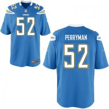 Men's Nike San Diego Chargers #52 Denzel Perryman Light Blue Alternate Game Jersey