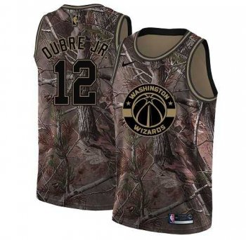 Men's Nike Washington Wizards #12 Kelly Oubre Jr. Camo NBA Swingman Realtree Collection Jersey